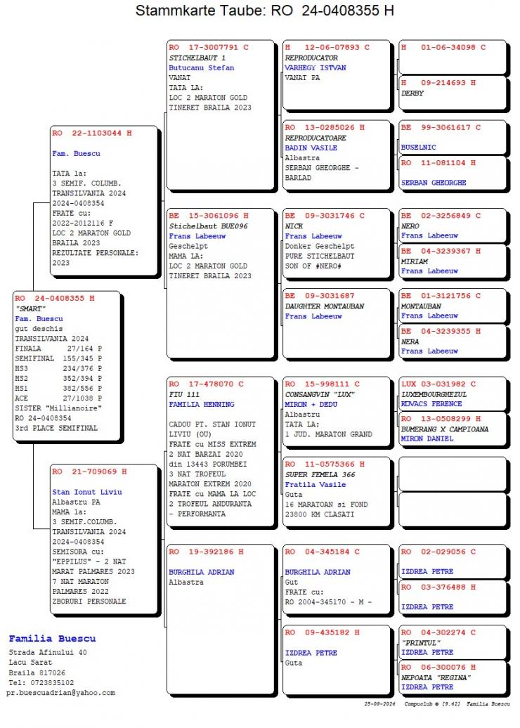 27	place Final (420 km) 	 FAM.BUESCU .B.	 RO-24-0408355 · SMART	
